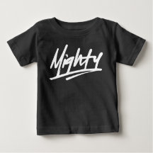 Mächtiges Baby-Shirt