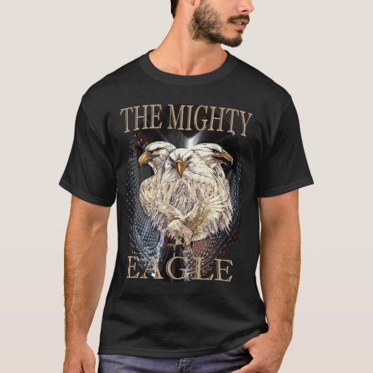 Mächtiges Eagle T-Shirt (Vorderseite)