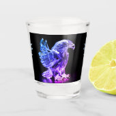 mächtiges Kristalladlersymbol, Schnapsglas (Vorderseite)