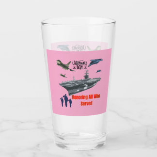Mächtiges militärisches Rosa ehrend Glas