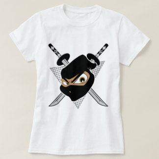 Mächtiges Ninja Grau T-Shirt