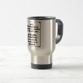 Machtkampf Fluglotsen Reisebecher (VorderseiteRechts)