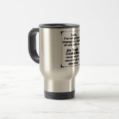 Machtkampf Fluglotsen Reisebecher (Vorderseite Links)