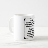 Machtkampf Geschäftsstellenleiter Kaffeetasse (Vorderseite Links)