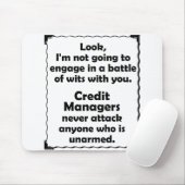 Machtkampf Kredit-Manager Mousepad (Mit Mouse)