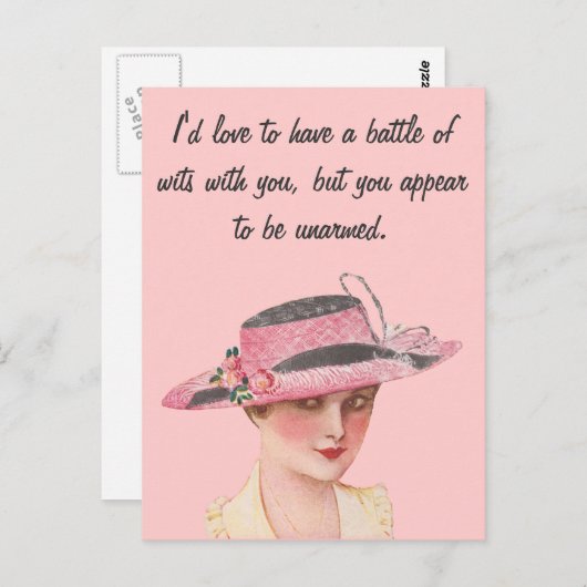 Machtkampf Postkarte (Vorne/Hinten)