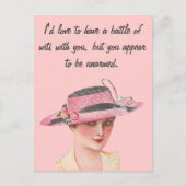 Machtkampf Postkarte (Vorderseite)