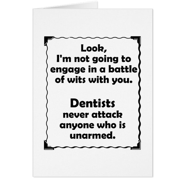 Machtkampf Zahnarzt (Vorne)