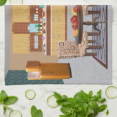 machtvoll geschirrtuch (Gefaltet)