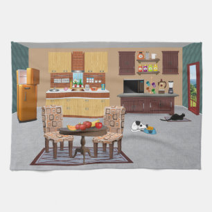 machtvoll geschirrtuch