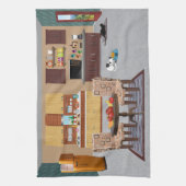 machtvoll geschirrtuch (Vertikal)