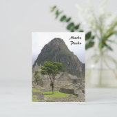 Machu peru postkarte (Stehend Vorderseite)
