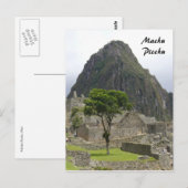 Machu peru postkarte (Vorne/Hinten)