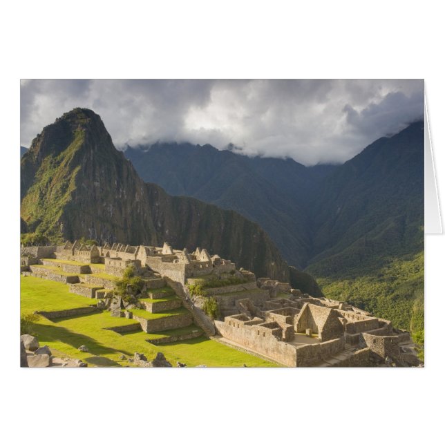 Machu Picchu, alte Ruinen, UNESCO Welt 4 (Vorderseite (Horizontal))