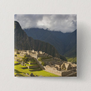 Machu Picchu, alte Ruinen, UNESCO Welt 4 Button