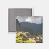 Machu Picchu, alte Ruinen, UNESCO Welt 4 Magnet (Vorderseite/Rückseite)