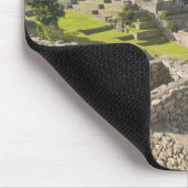 Machu Picchu, alte Ruinen, UNESCO Welt 4 Mousepad (Ecke)