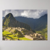 Machu Picchu, alte Ruinen, UNESCO Welt 4 Poster (Vorne)