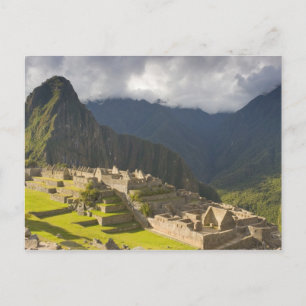 Machu Picchu, alte Ruinen, UNESCO Welt 4 Postkarte