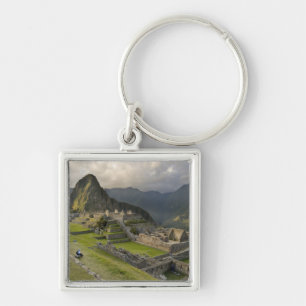 Machu Picchu, alte Ruinen, UNESCO-Welt Schlüsselanhänger