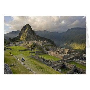 Machu Picchu, antike Ruinen, UNESCO-Welt
