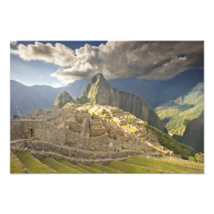 Machu Picchu, antike Ruinen, UNESCO Welt 2 Fotodruck