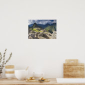 Machu Picchu, antike Ruinen, UNESCO Welt 3 Poster (Küche)