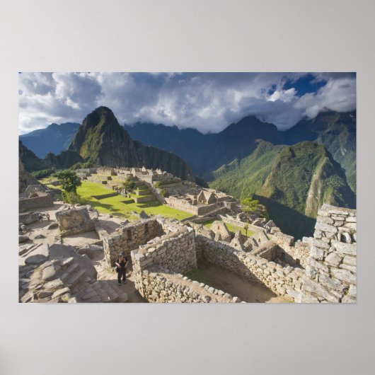 Machu Picchu, antike Ruinen, UNESCO Welt 3 Poster (Vorne)