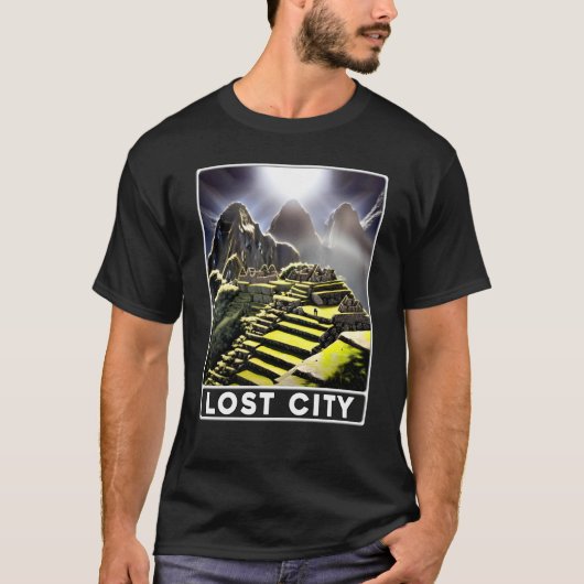 Machu Picchu Cordillera Peru Lost City T-Shirt (Vorderseite)
