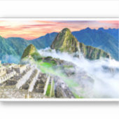 Machu Picchu, Cusco - Peru Aufkleber (Vorderseite)