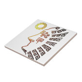 Machu Picchu Cusco Peru Fliese (Seite)