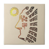 Machu Picchu Cusco Peru Fliese (Vorderseite)