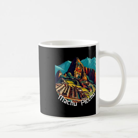 Machu Picchu Cusco Peru Inka-Trail Machu Picchu Kaffeetasse (Rechts)