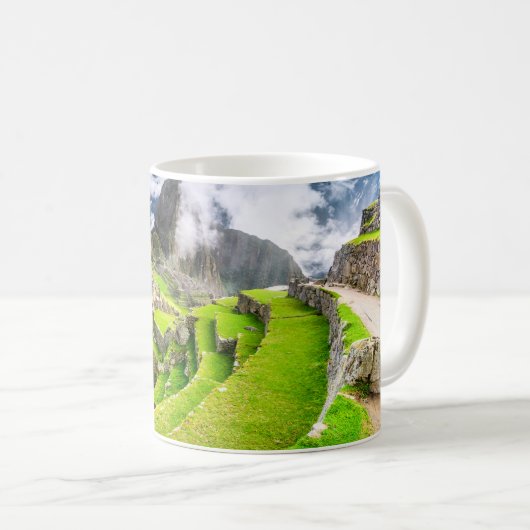 Machu Picchu, Cusco - Peru Kaffeetasse (VorderseiteRechts)