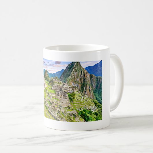 Machu Picchu, Cusco - Peru Kaffeetasse (VorderseiteRechts)