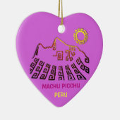 Machu Picchu Cusco Peru Keramikornament (Rechts)