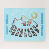 Machu Picchu Cusco Peru Kunst, Dichtung und Musik Puzzle (Horizontal)