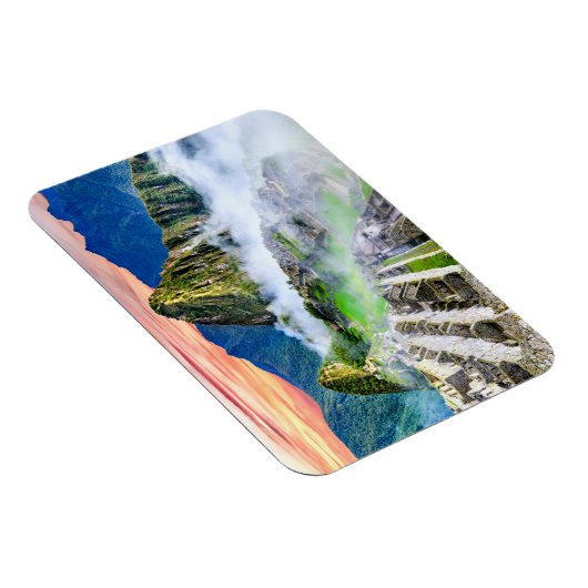 Machu Picchu, Cusco - Peru Magnet (Rechte Seite)