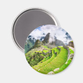 Machu Picchu, Cusco - Peru Magnet (Vorderseite/Rückseite)