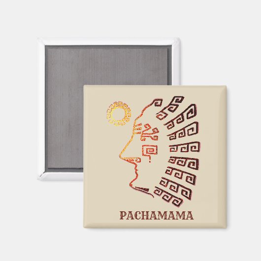 Machu_Picchu Cusco Peru Magnet (Vorderseite/Rückseite)