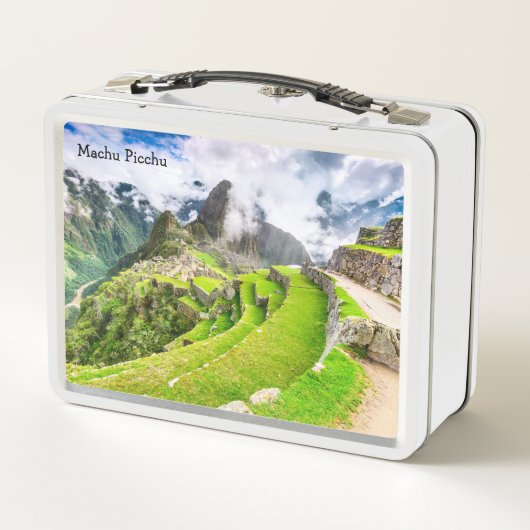 Machu Picchu, Cusco - Peru Metall Brotdose (Rückseite)