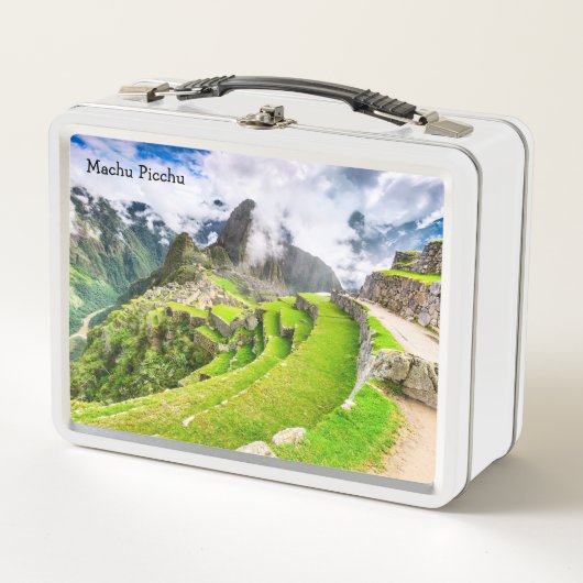 Machu Picchu, Cusco - Peru Metall Brotdose (Vorderseite)