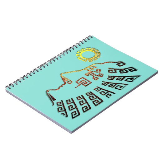 Machu Picchu Cusco Peru Notizblock (Linke Seite)