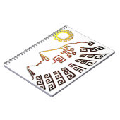 Machu Picchu Cusco Peru Notizblock (Linke Seite)