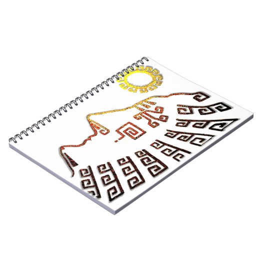 Machu Picchu Cusco Peru Notizblock (Linke Seite)