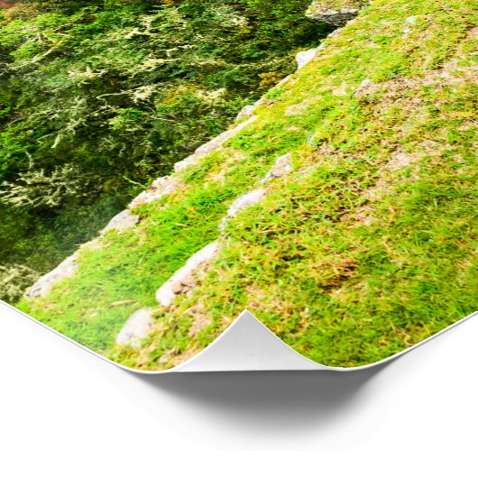 Machu Picchu, Cusco - Peru Poster (Ecke)