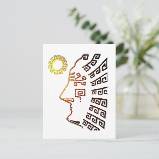 Machu Picchu Cusco Peru Postkarte (Stehend Vorderseite)