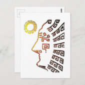 Machu Picchu Cusco Peru Postkarte (Vorne/Hinten)