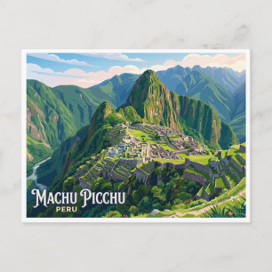 Machu Picchu Cusco Peru Postkarte