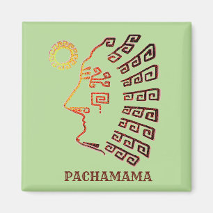 Machu_Picchu Cusco Peru Zeichnung Magnet